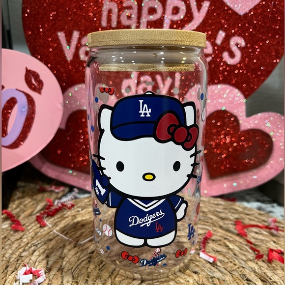 Gigikrafts.co Other - Hk Dodgers Glass cup